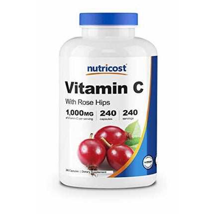 Nutricost ビタミンC + ローズヒップ