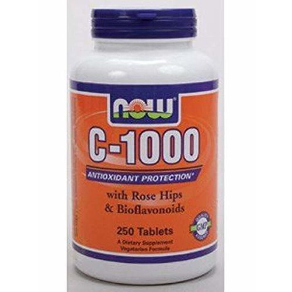 Now Foods ビタミンC-1000 ローズヒップ バイオフラボノイド