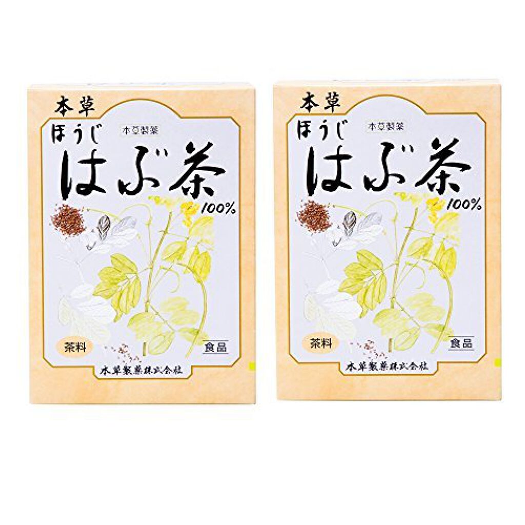 本草製薬 本草製薬 ほうじはぶ茶 2個セット