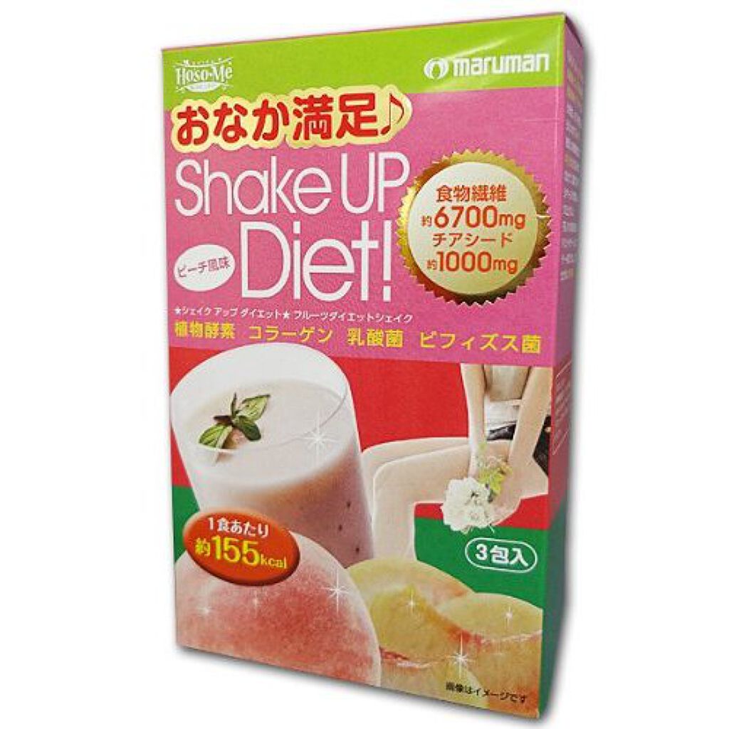 マルマン マルマン シェイクアップダイエットピーチ味 3包