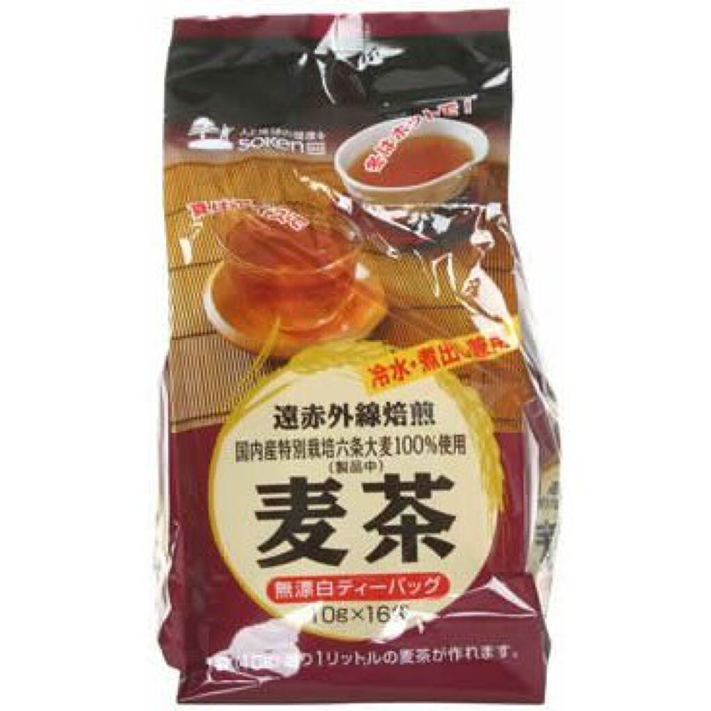 創健社 遠赤外線焙煎 麦茶(国内産六条大麦100%) 創健社