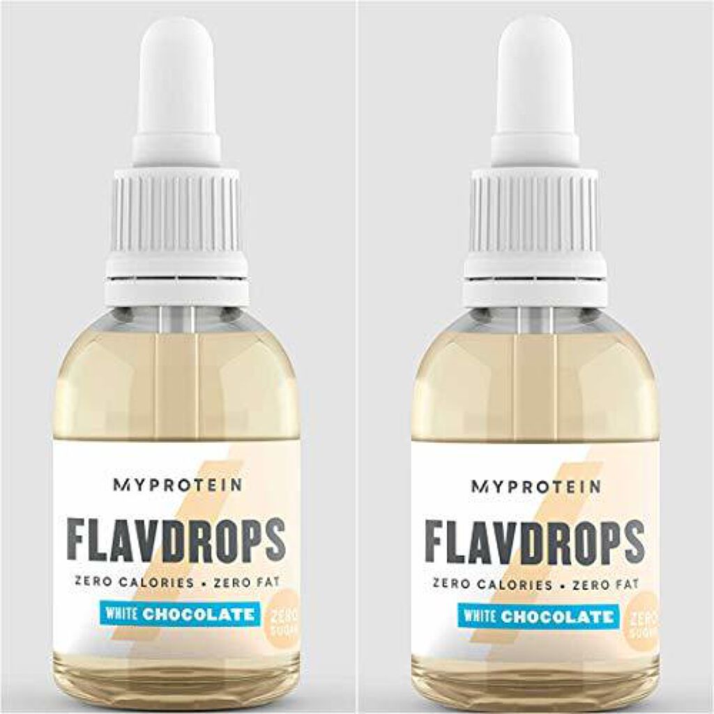 マイプロテイン フレーバードロップ 0カロリー ホワイトチョコレート味 MYPROTEIN