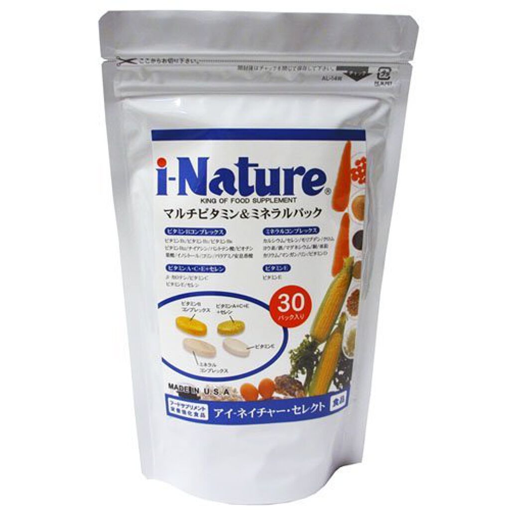 マルチビタミン&ミネラル i-Nature