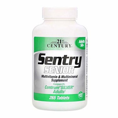 Sentry Senior マルチビタミン マルチミネラル 21st Century