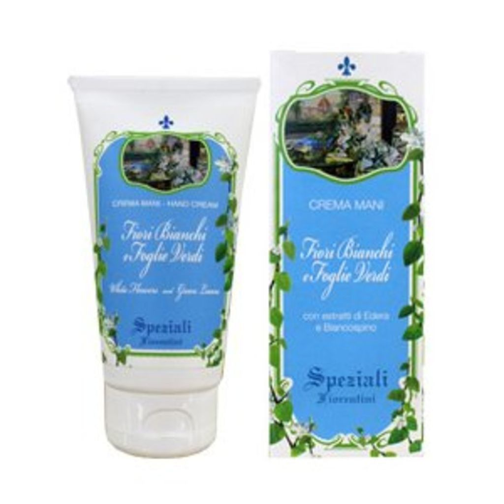 ホワイトフラワー＆グリーンリーフ ハンドクリーム