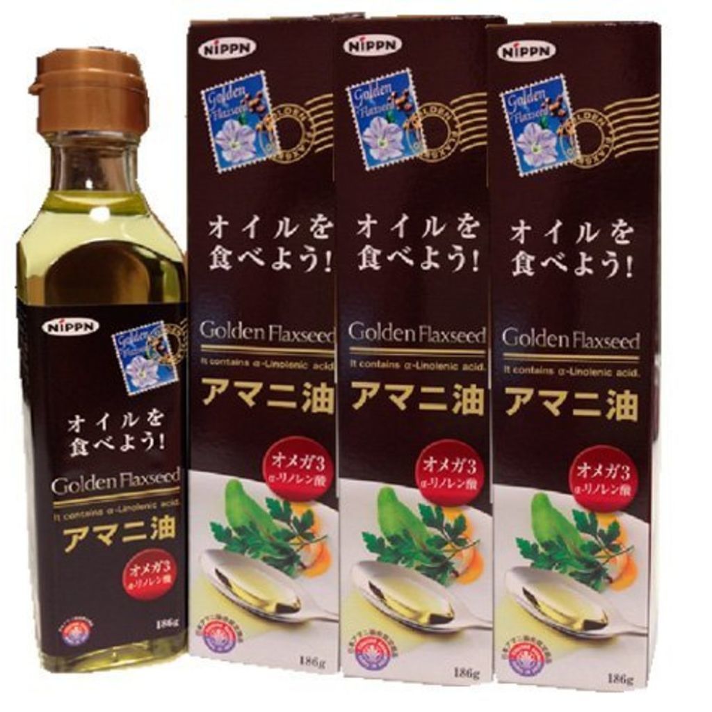 ニップン ゴールデンフラックスシード アマニ油 NIPPN