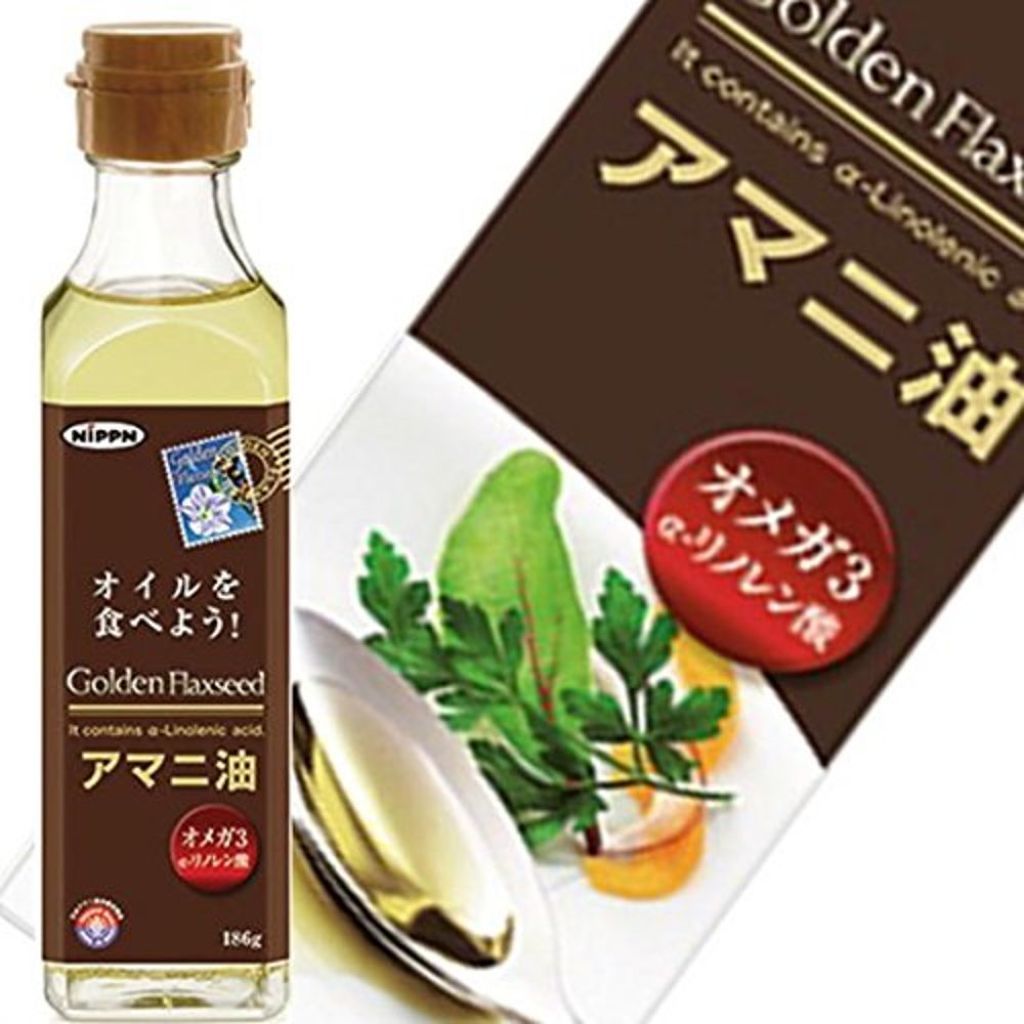 ニップン ゴールデンフラックスシード アマニ油 NIPPN