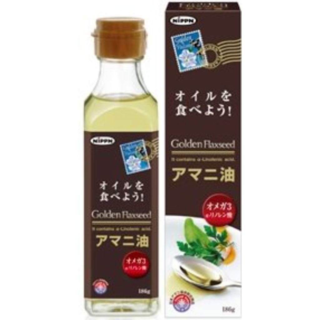 ニップン ゴールデンフラックスシード アマニ油 NIPPN
