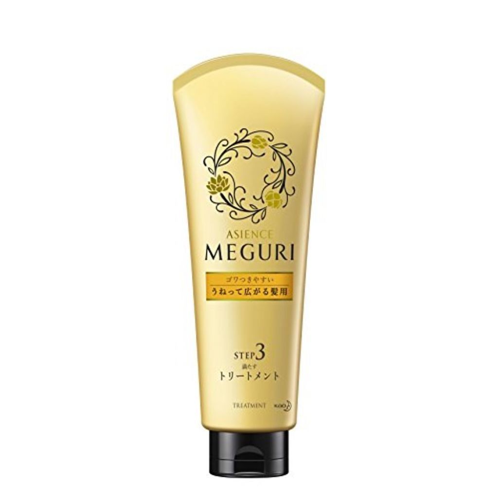 ASIENCE MEGURI ゴワつきやすい うねって広がる髪用 満たすトリートメント アジエンス