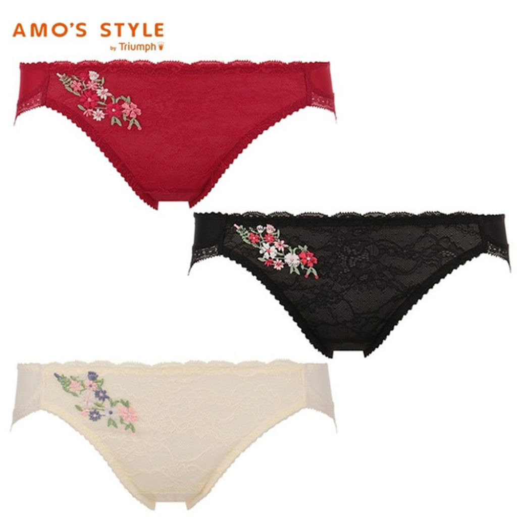 AMO’S STYLE by Triumph セリア・バートウェル コラボ アップリケVer. サニタリーショーツ