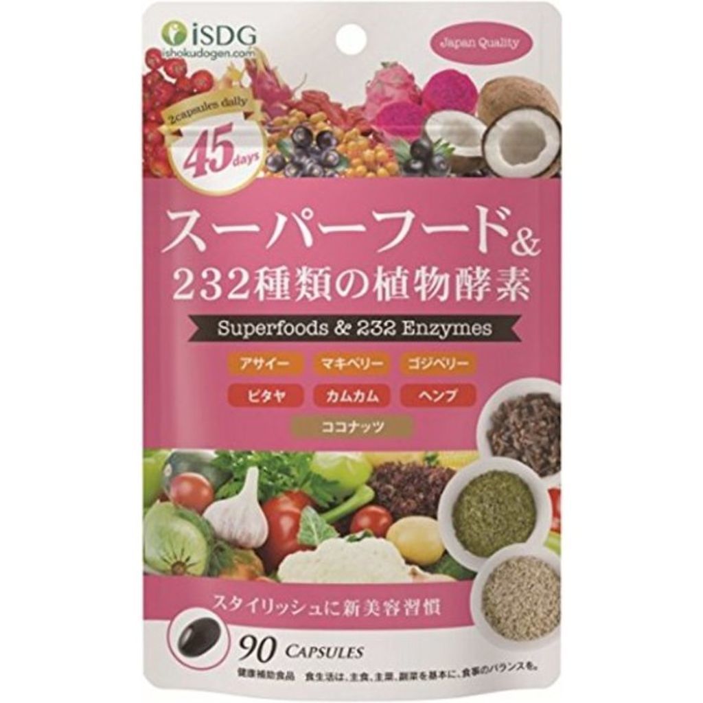 ISDG 医食同源ドットコム スーパーフード＆２３２種類の植物酵素