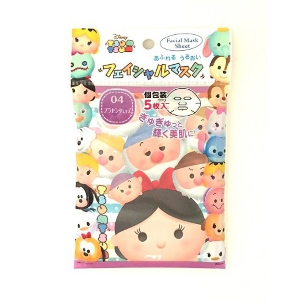 ツムツムフェイシャルシートマスク クレアボーテ