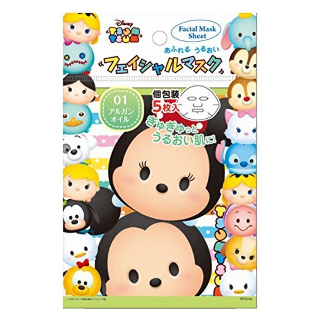 ツムツムフェイシャルシートマスク クレアボーテ