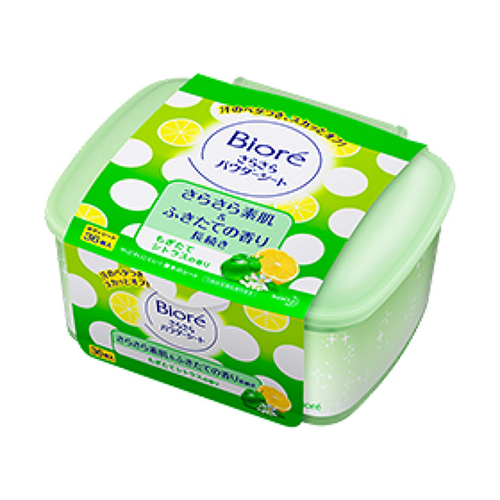 さらさらパウダーシート もぎたてシトラスの香り(旧) 36枚