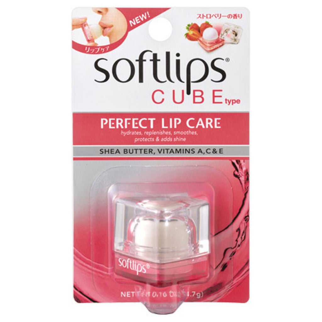 ソフトリップス キューブ ストロベリーの香り ソフトリップス