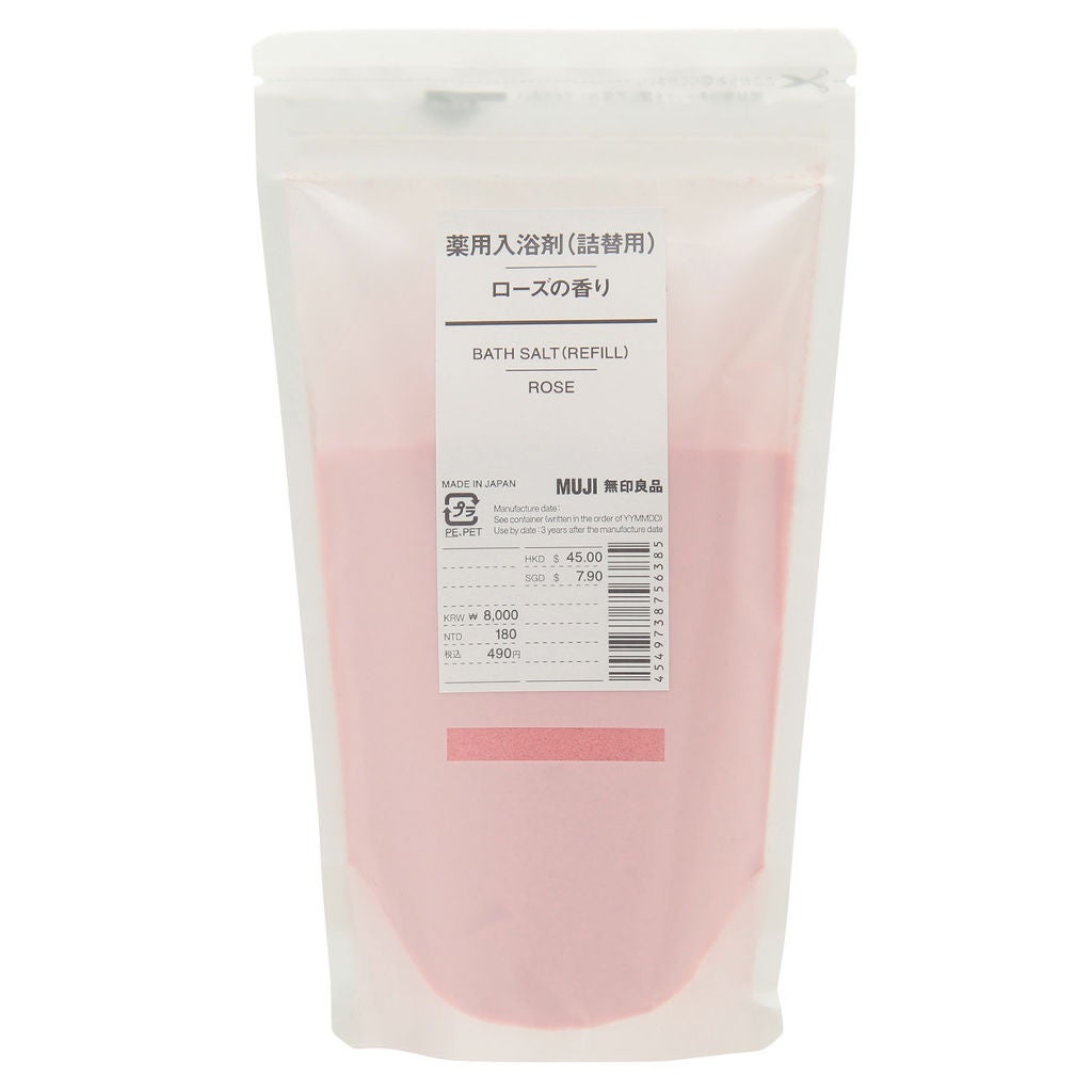 薬用入浴剤・ローズの香り 無印良品