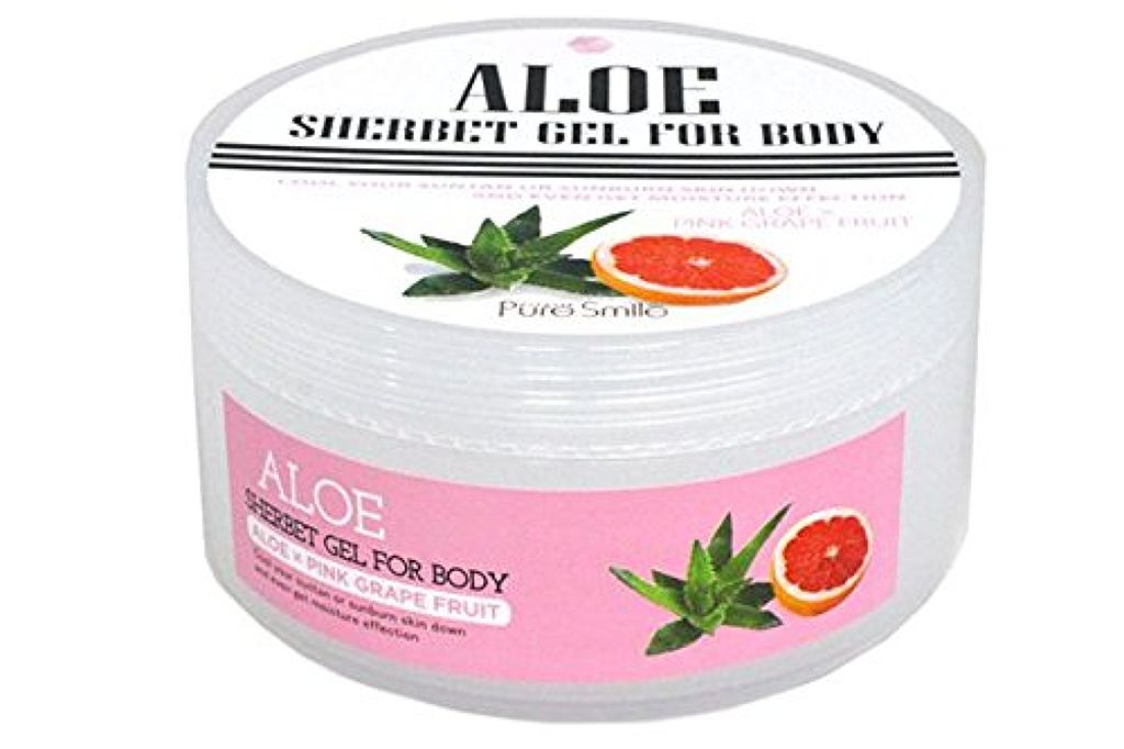 ピュアスマイル アロエシャーベットジェル アロエ×ピンクグレープフルーツ