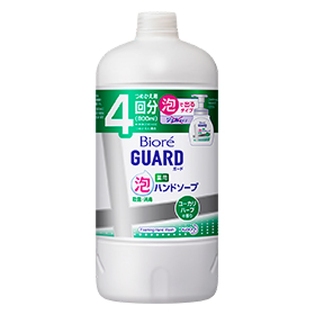 ビオレガード 薬用泡ハンドソープ ユーカリハーブの香り つめかえ用 800ml