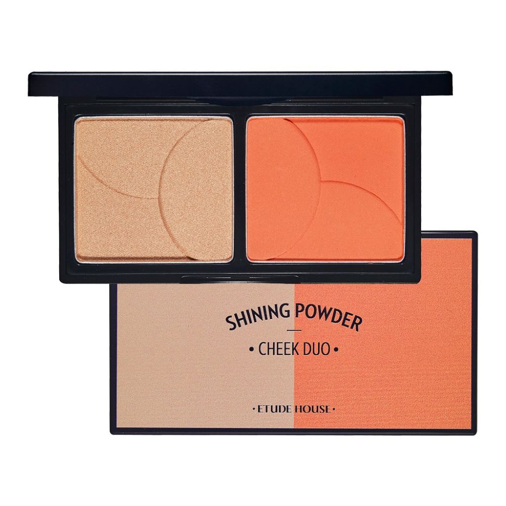 シャイニングパウダーチークデュオ コーラルクラッシュ