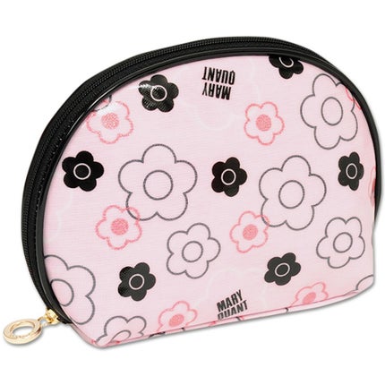 ミックスグリッターデイジー ラウンドポーチL(ピンク)