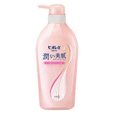 潤い美肌ボディウォッシュ ローズ＆ホワイトブーケの香り ポンプ 480ml 