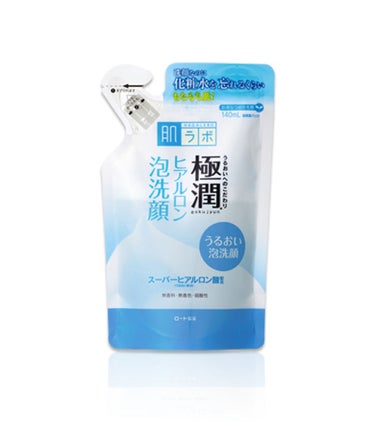 極潤 ヒアルロン泡洗顔 140ml（つめかえ用）