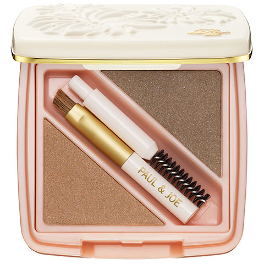 試してみた】アイブロウ パウダー デュオ PAUL & JOE BEAUTEの人気色