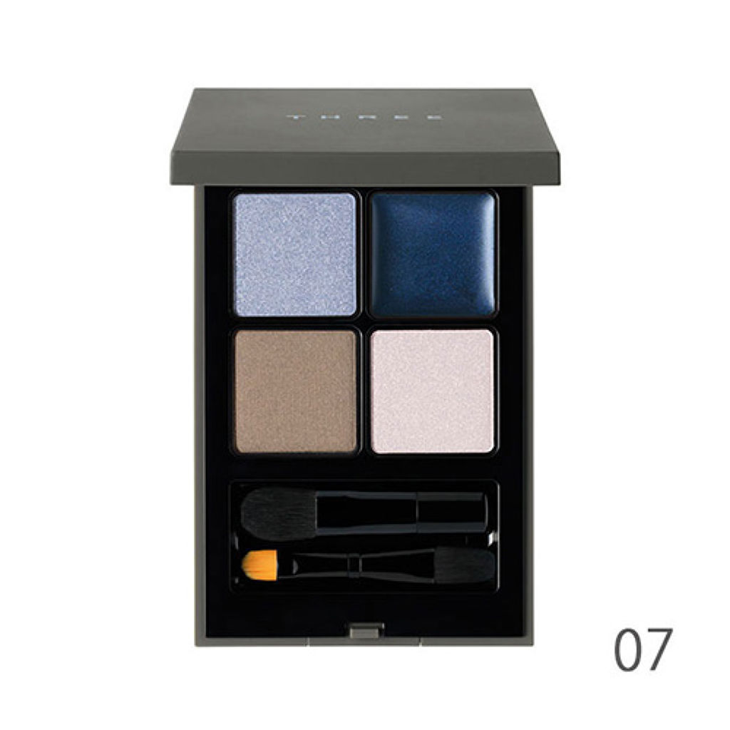 ご確認用(1) THREE 4Dプラスアイシャドウ 04 試してみた】THREE 4Dプラスアイパレットの人気色・イエベブルベ