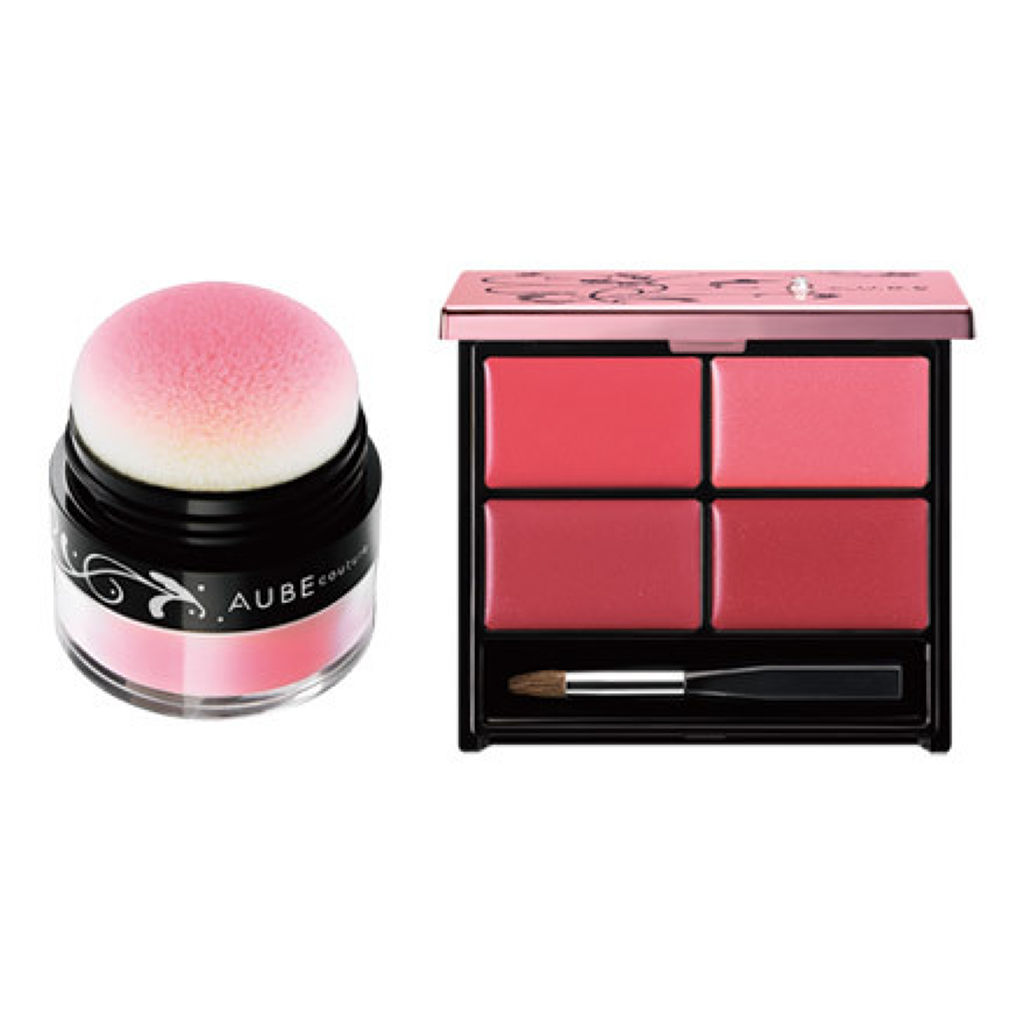 デザイニングパフィーチーク＆リップパレット ピンク02 