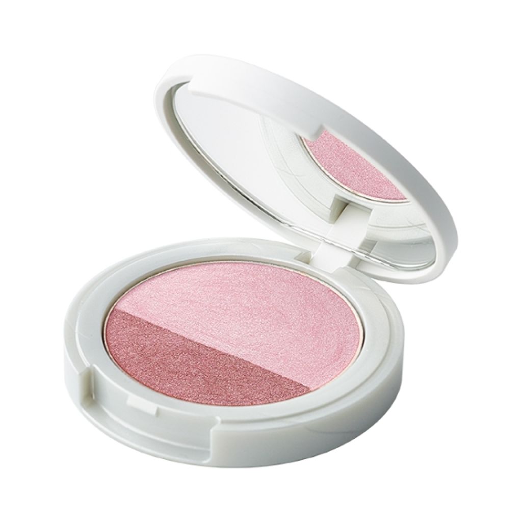 アイカラー デュオ 02 ピンク×カシスブラウン