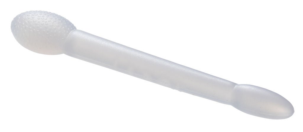 メイクアップブラシ シリコンミニチップ(ダブル) 表