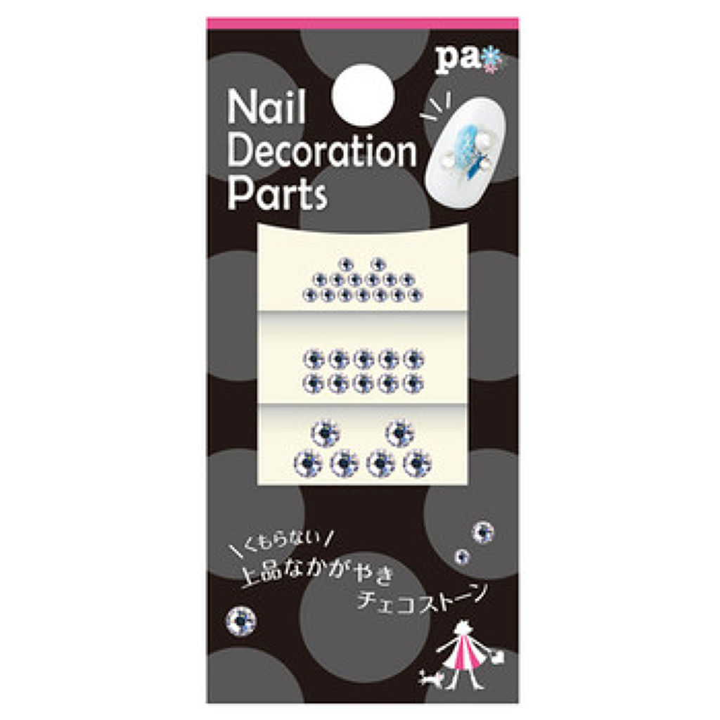 pa ネイルデコレーションパーツ dp03 クリアチェコストーン
