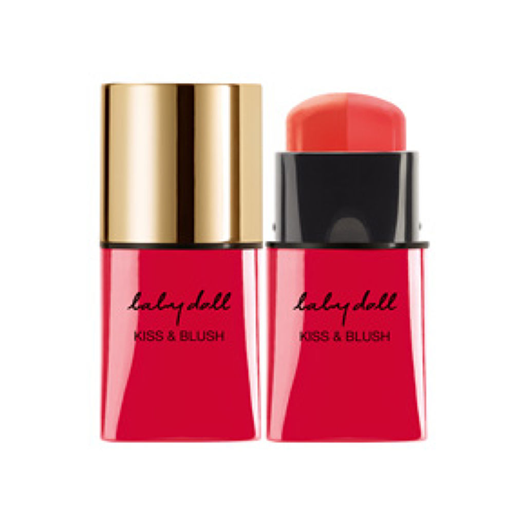 試してみた】ベビードール キッス＆ブラッシュ デュオスティック YVES