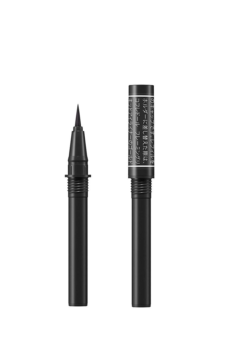 コフレドール フレーミングリキッド アイライナー ブラック系 レフィル 5本 試してみた】フレーミングリキッドアイライナー コフレドールの