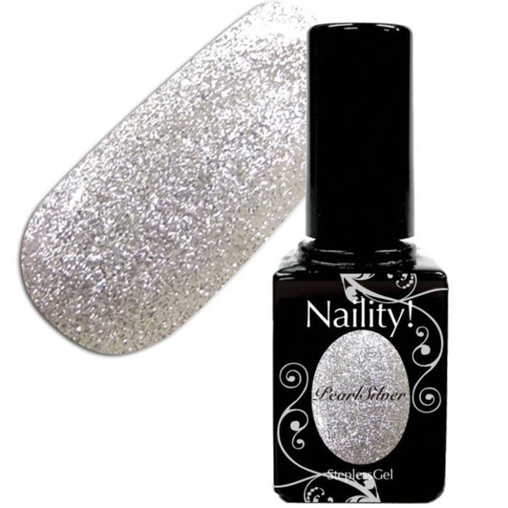 Naility! ステップレスジェル パールシルバー