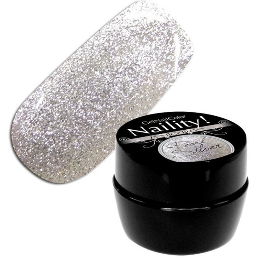 Naility! ステップレスジェル パールシルバー
