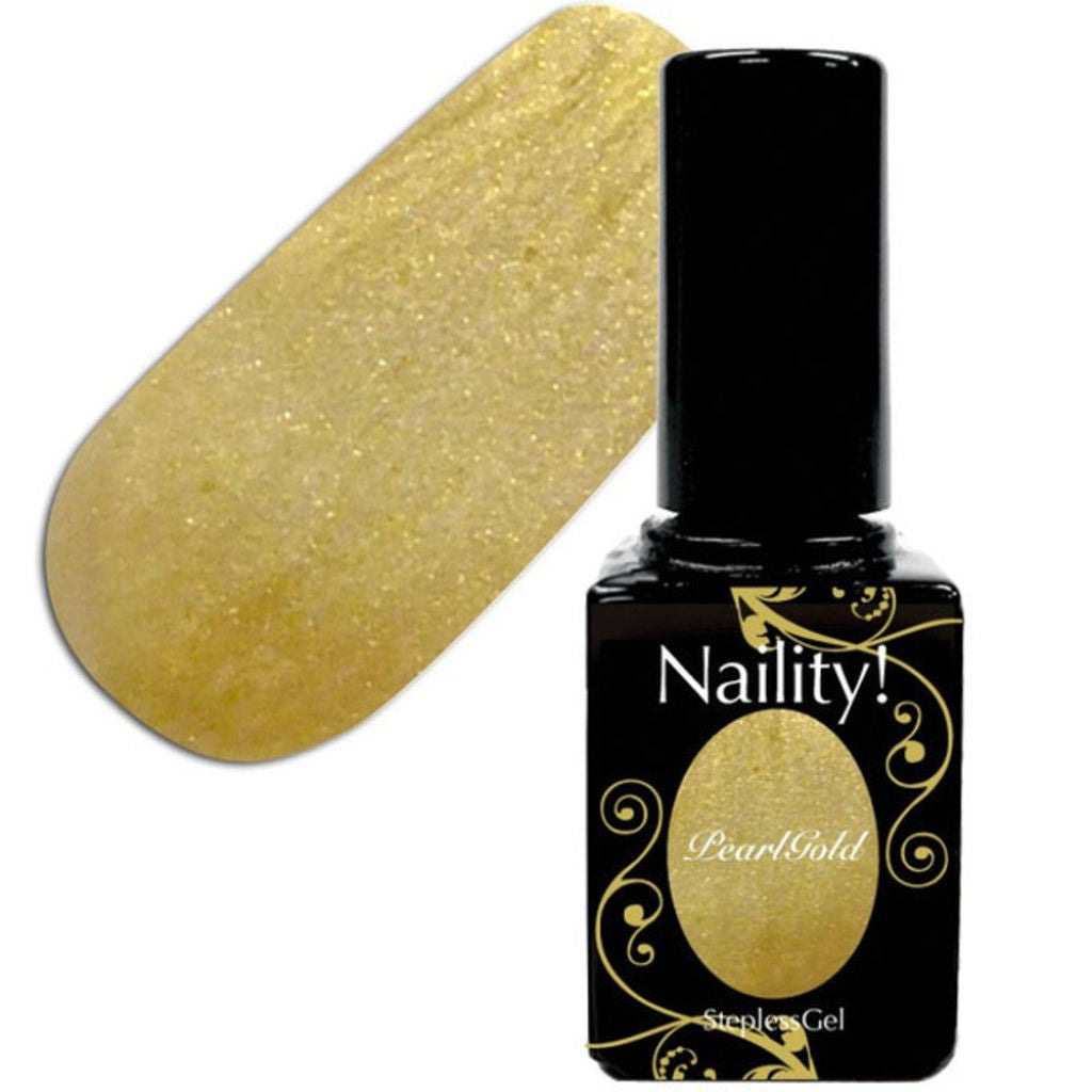 Naility! ステップレスジェル パールゴールド