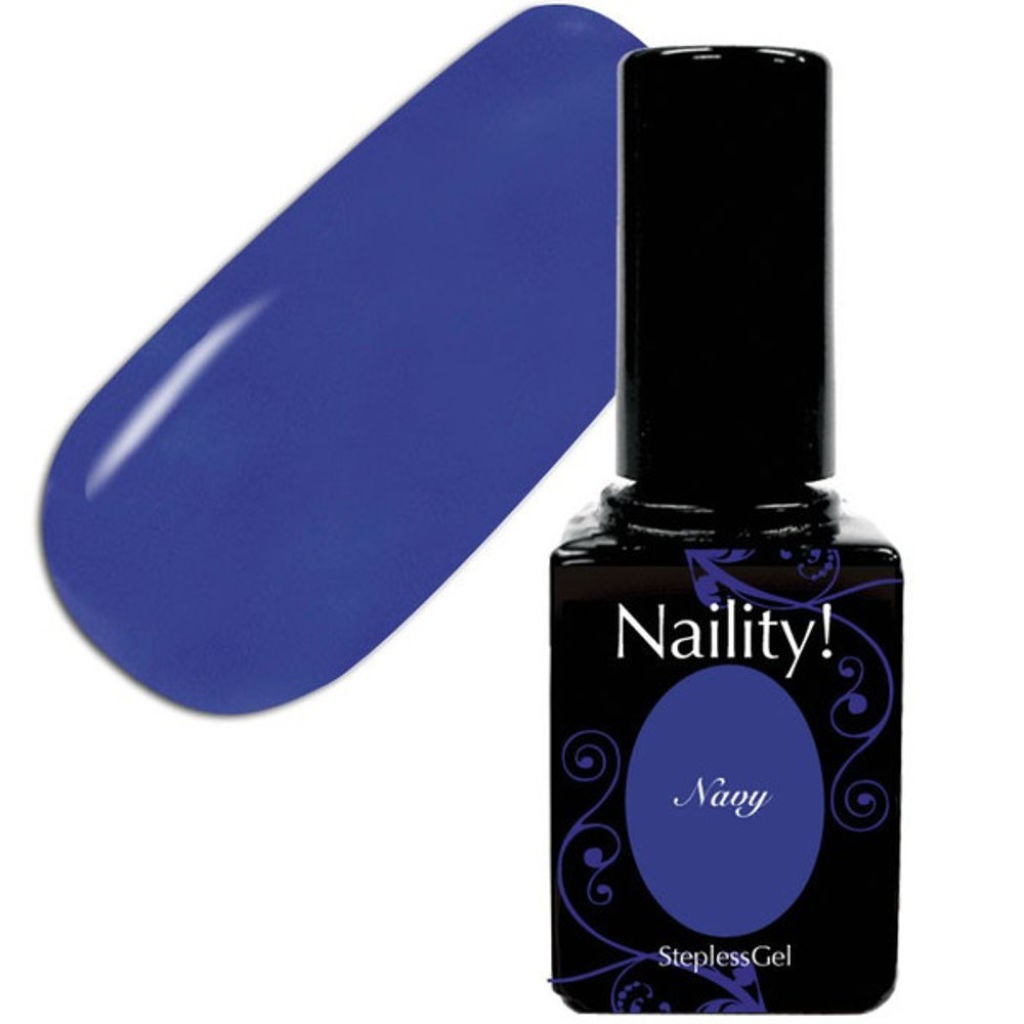 Naility! ステップレスジェル ネイビー