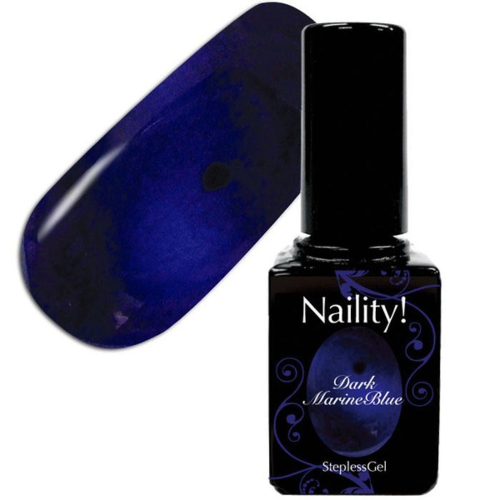 Naility! ステップレスジェル ダークマリンブルー