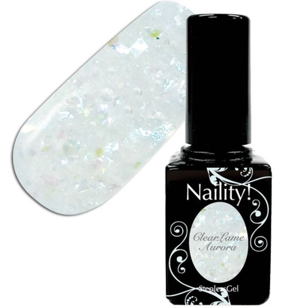 Naility! ステップレスジェル クリアラメオーロラ