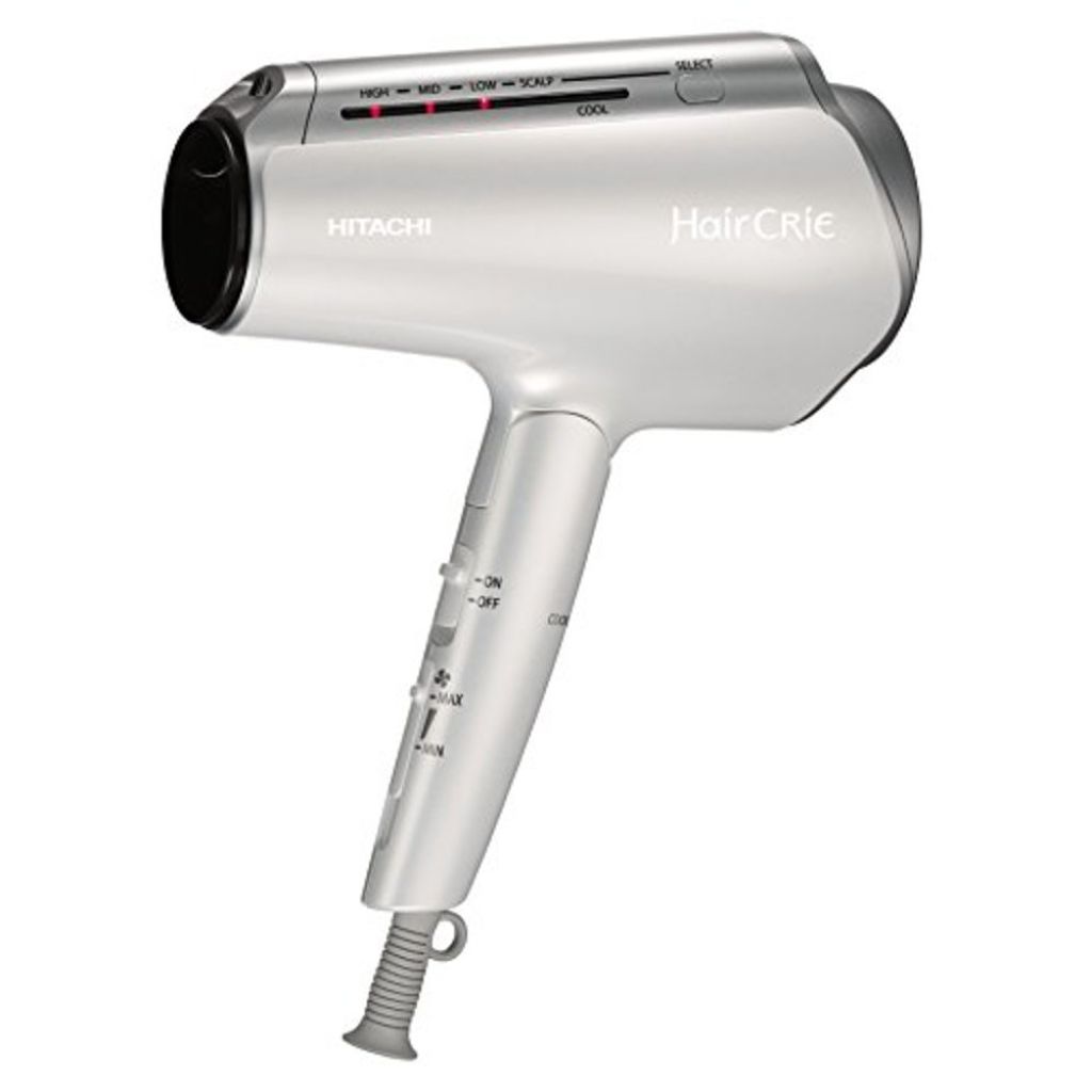 ナノイオンドライヤー ヘアクリエプラス HD-NS900 W・プラチナホワイト