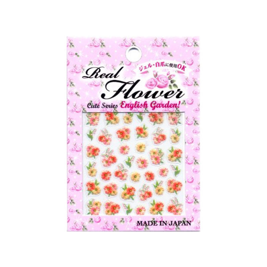 ネイルシール(リアルフラワー) RO-21