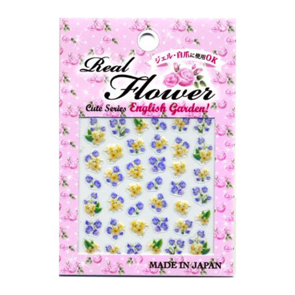ネイルシール(リアルフラワー) RO-18