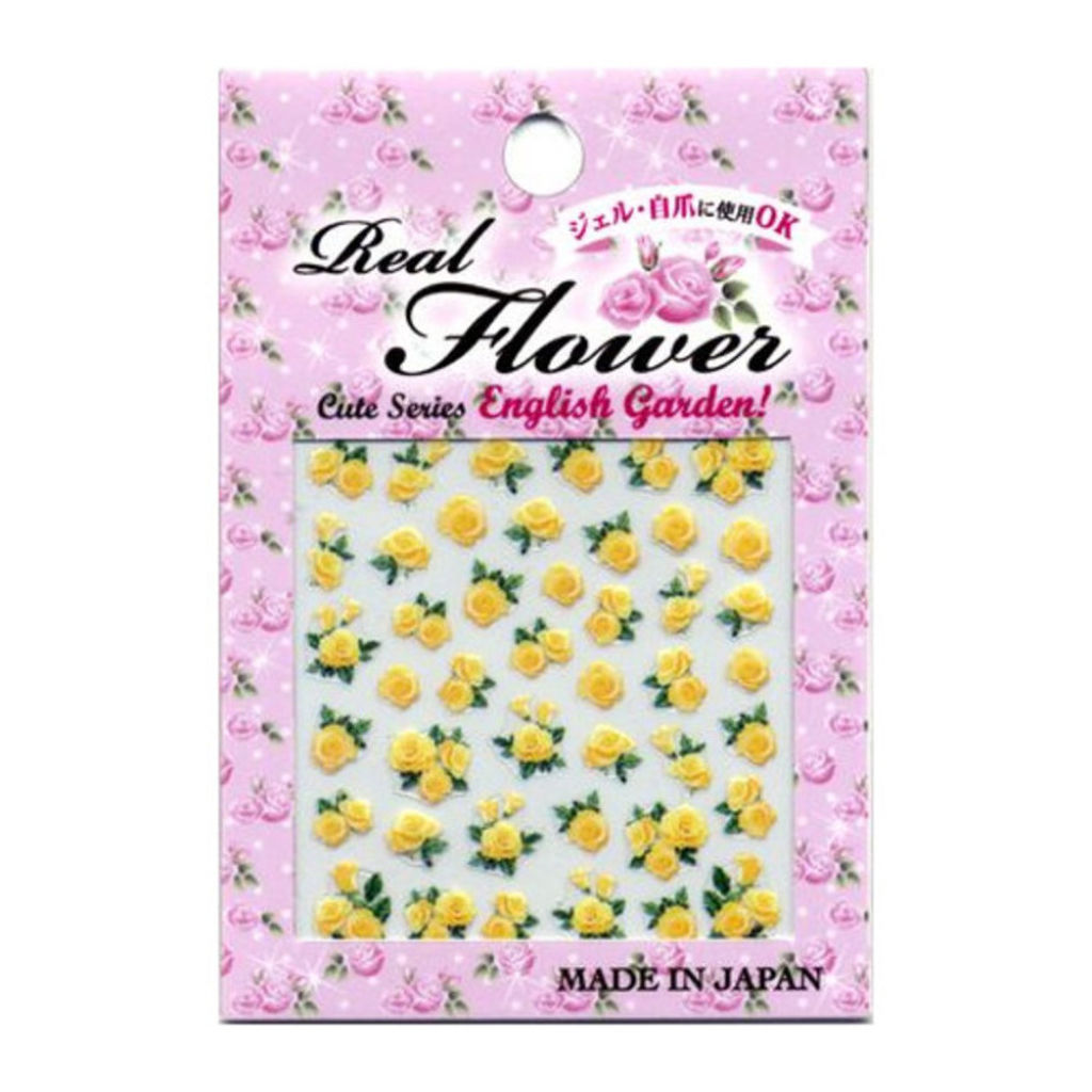 ネイルシール(リアルフラワー) RO-13
