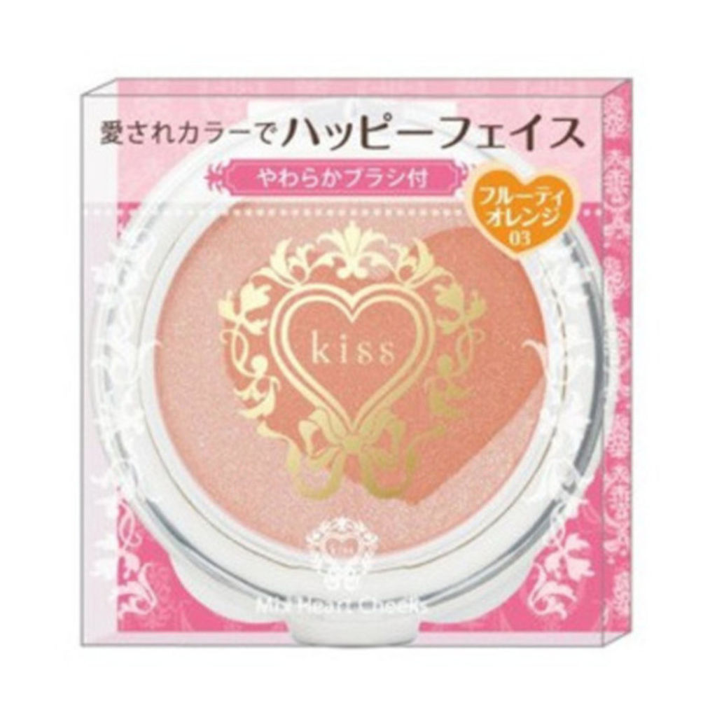 ミックスハートチークス 03 フルーティオレンジ