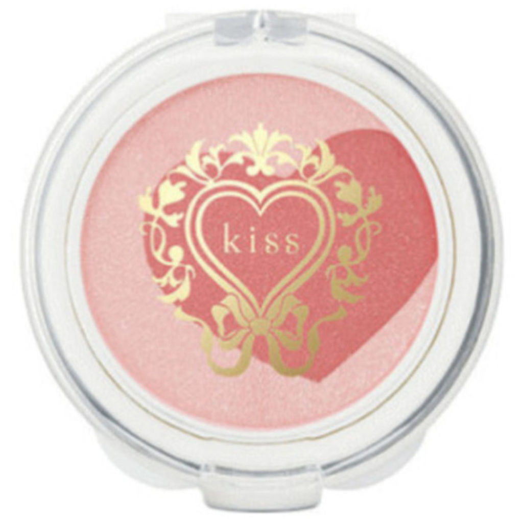 ミックスハートチークス 02 アプリコットピンク