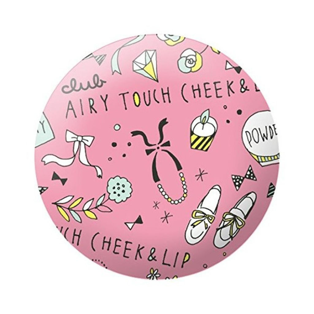 エアリータッチ チーク＆リップ ふんわりピンク