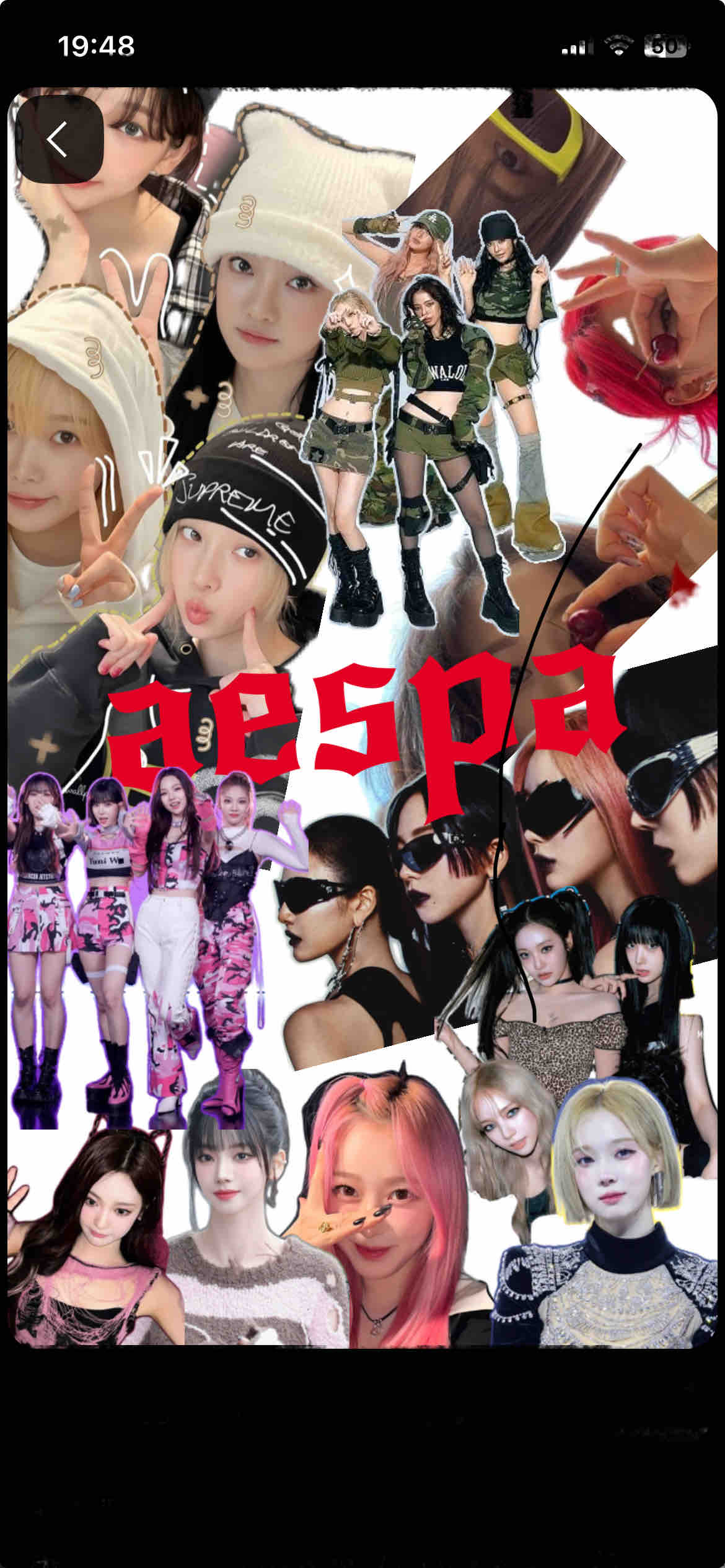 ハンギョドン、aespa推し