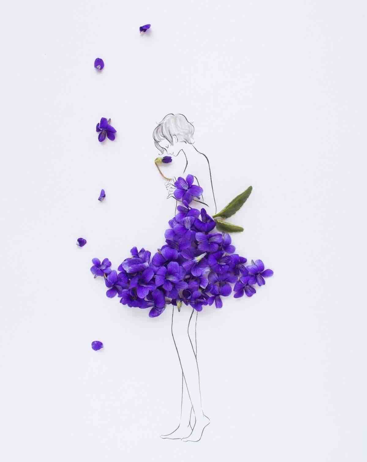 すみれ*フォロバ100ꪔ̤̮﻿ ﻿