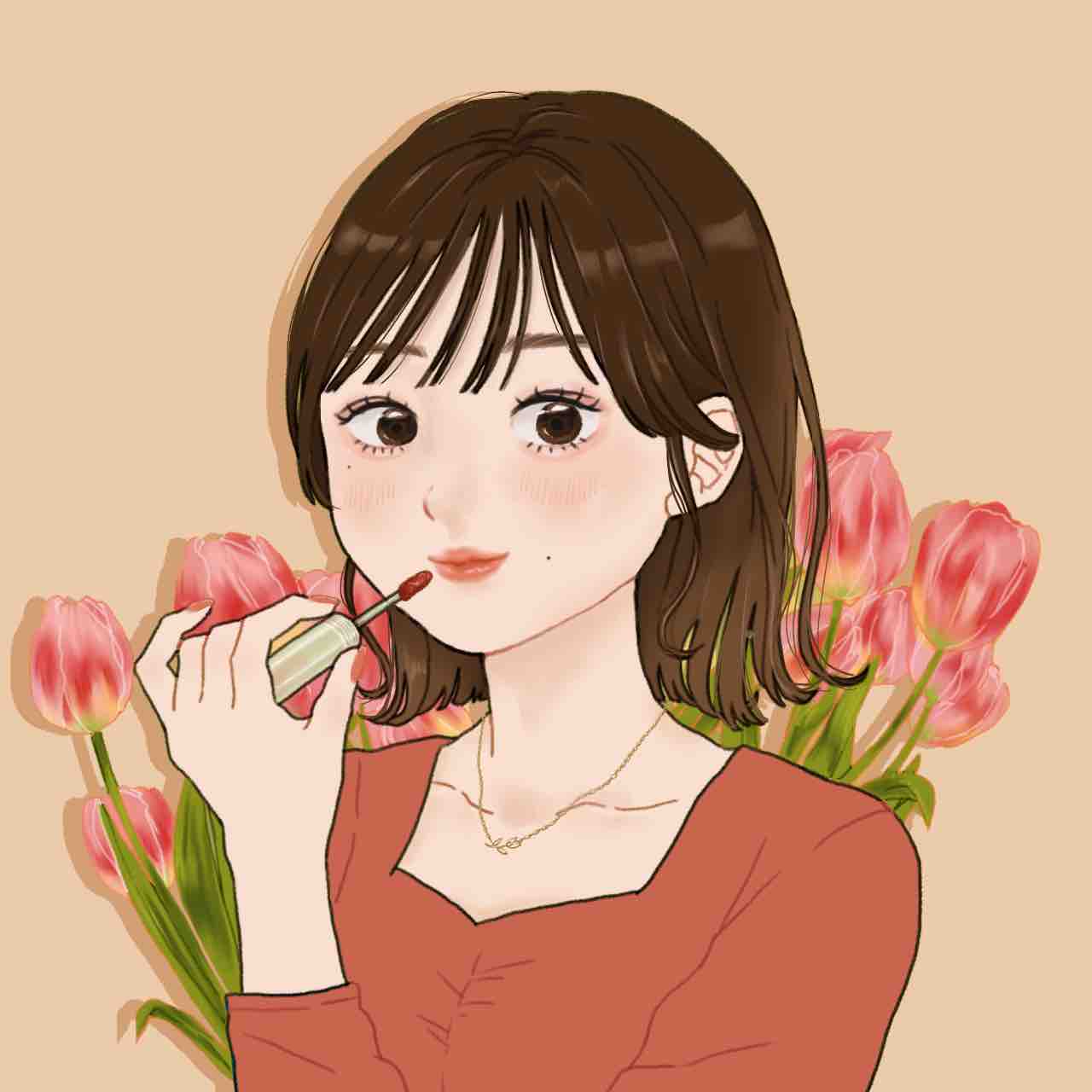 サキ🌷垢抜け初心者メイク